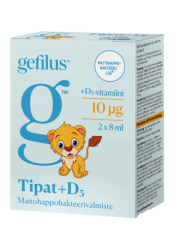 Молочнокислые бактерии GEFILUS TIPAT+D3 2х8мл