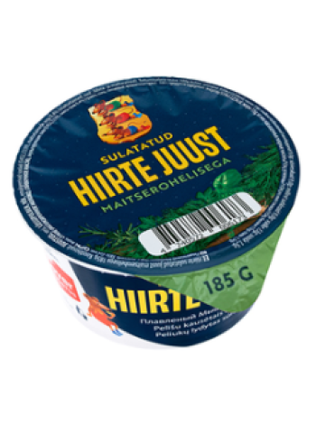 Плавленный сыр с зеленью HIIRTE JUUST 185г