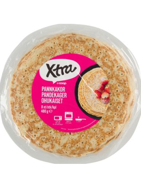 Блинчики готовые Xtra 480 г