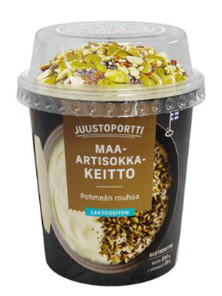  Суп из артишоков грубого помола Juustoportti 315г без лактозы без глютена