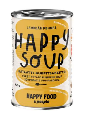 Суп-пюре из сладкого картофеля и тыквы Happyfood&people 425г