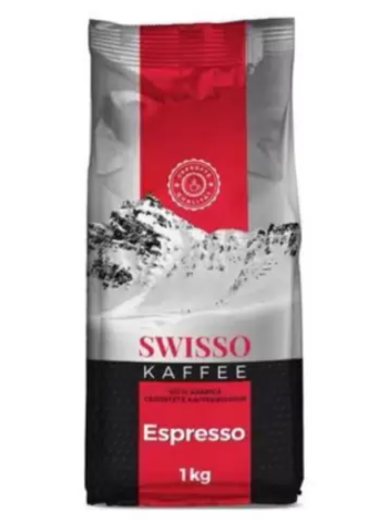 Кофе в зернах Swisso Kaffee Espresso 1 кг