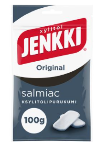 Жевательная резинка Jenkki Original Salmiac 100 г