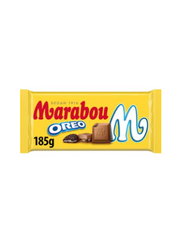 Плиточный шоколад Марабу Орео Marabou Oreo 185г