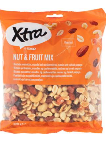 Орехово-фруктовый микс Xtra 600 г