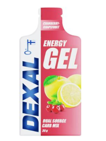 Энергетический гель Dexal Energy 30г клюква-грейпфрут