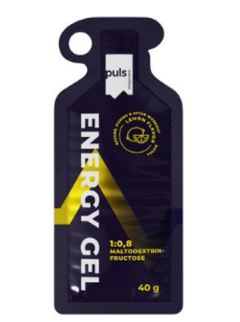 Энергетический гель со вкусом лимона PULS Energy gel 40 г