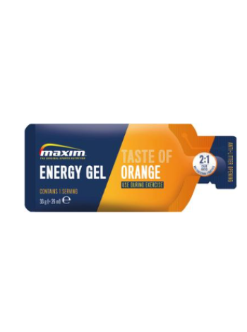 Энергетический гель со вкусом апельсина Maxim Energy Gel 33г