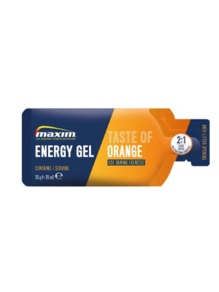 Энергетический гель со вкусом апельсина Maxim Energy Gel 33г