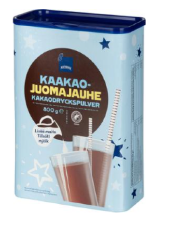 Какао напиток порошок Rainbow Kaakaojuomajauhe 800г