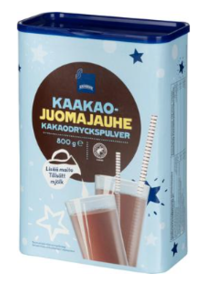 Какао напиток порошок Rainbow Kaakaojuomajauhe 800г