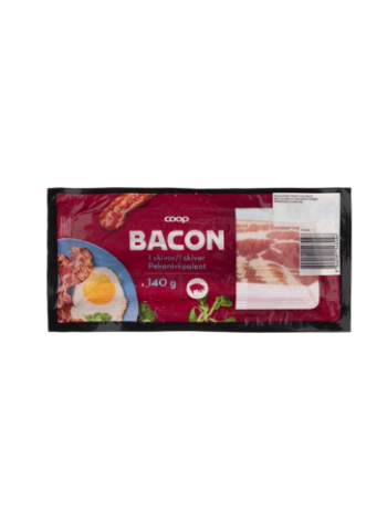 Копченый бекон Coop pekoniviipaleet 140г