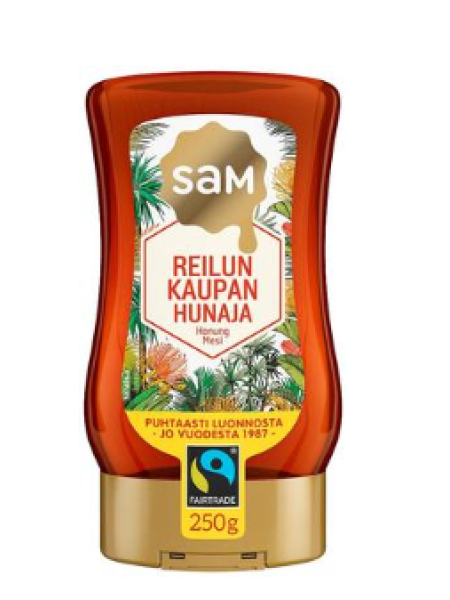 Мед SAM Reilun Kaupan Hunaja 250г