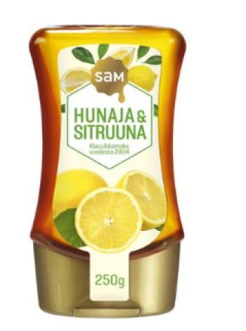 Мед с лимоном SAM LEMON Honey&Lemon 250г