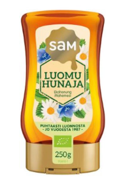 Органический мёд SAM Hunajainen Luomuhunaja 250г