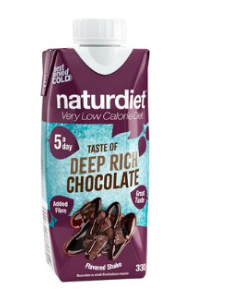 Шоколадный коктейль Naturdiet VLCD 330мл