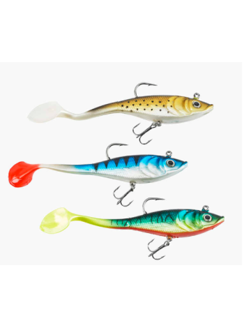 Мягкая приманка или мормышка для ловли щуки и окуня в озерах 3шт