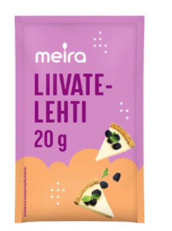 Желатин Meira Liivatelehti 20 г 