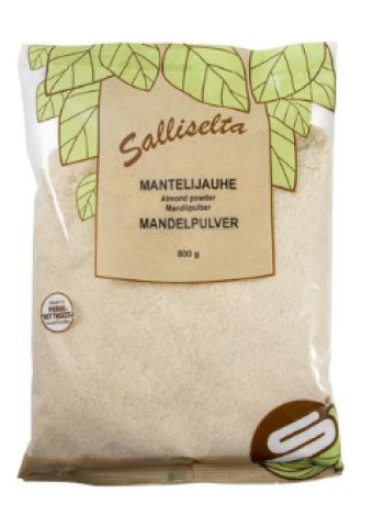 Миндальный порошок Salliselta Mantelijauhe 800г