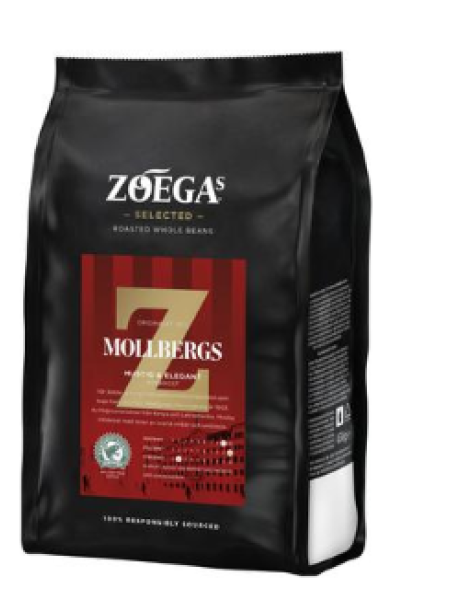 Кофе в зернах Zoegas Mollbergs Blandning 450г