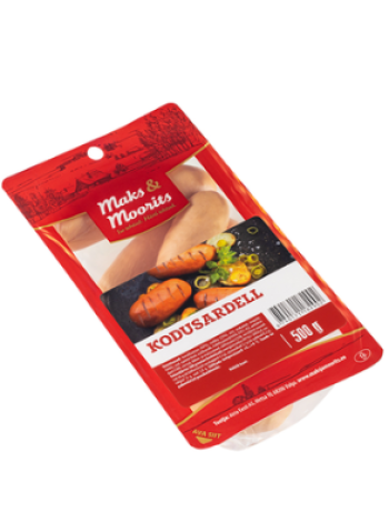 Сардельки курино-свиные MAKS & MOORITS Kodusardell 500г