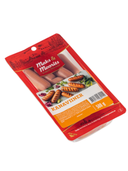 Куриные сосиски MAKS & MOORITS Kanaviiner 500г