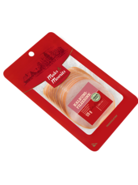 Ветчина из филе индейки MAKS & MOORITS 170г в нарезке