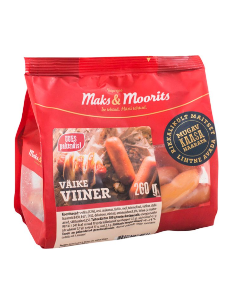 Мини сосиски MAKS & MOORITS Väike viiner 260г