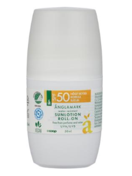 Шариковый солнцезащитный крем Änglamark Sun SPF50 50 мл