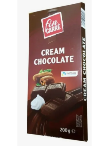 Плиточный темный шоколад Fin Carre Dark Chocolate 200г