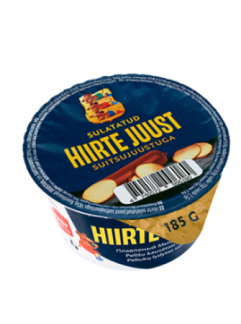 Сыр плавленый HIIRTE JUUST с копченым сыром 185г