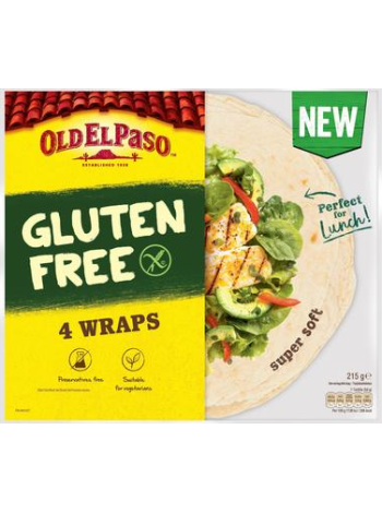 Тортилья безглютеновая Old El Paso 4 шт/215г