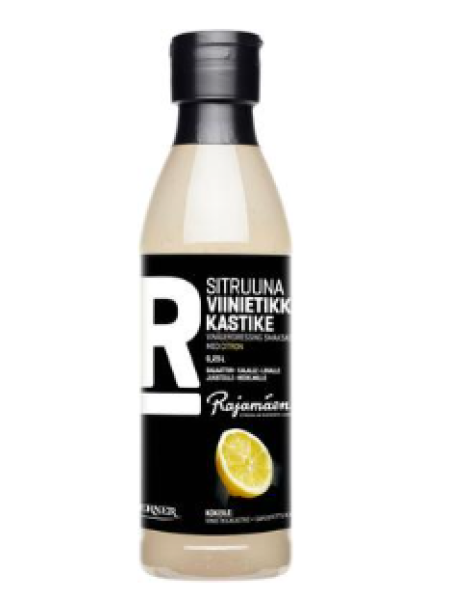 Винный уксус с лимоном Rajamäen 0,25l Sitruunaviinietikkakastike 0,25 л