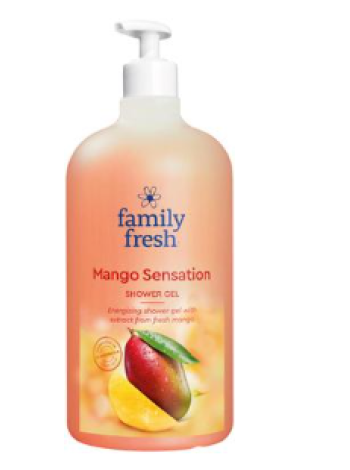 Гель для душа Family Fresh Mango Sensation 1000мл манго