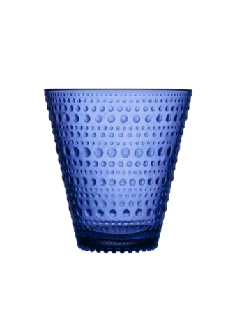 Набор стаканов для холодных напитков Iittala Kastehelmi JUOMALASI 0,3л 2 шт цвет ультрамарин