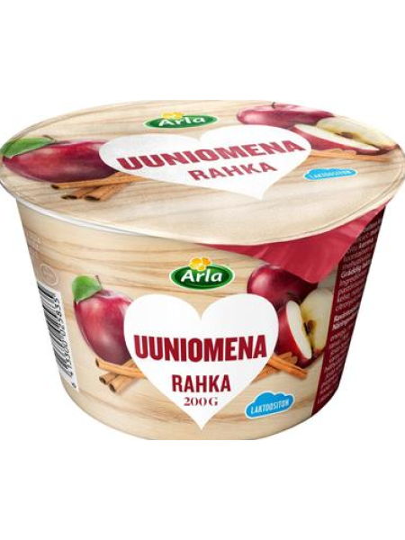 Творог со вкусом яблока и корицы Arla rahka Uuniomena 200г без лактозы