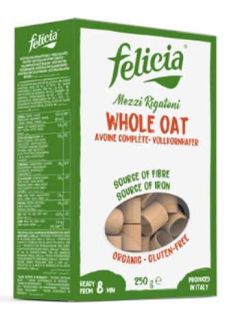 Макароны из овса Felicia Mezzi Rigatoni 250г