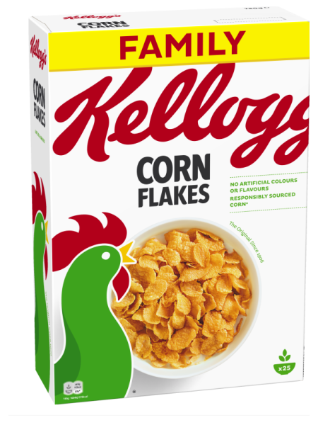 Сухой завтрак KELLOGG'S Corn Flakes 750г