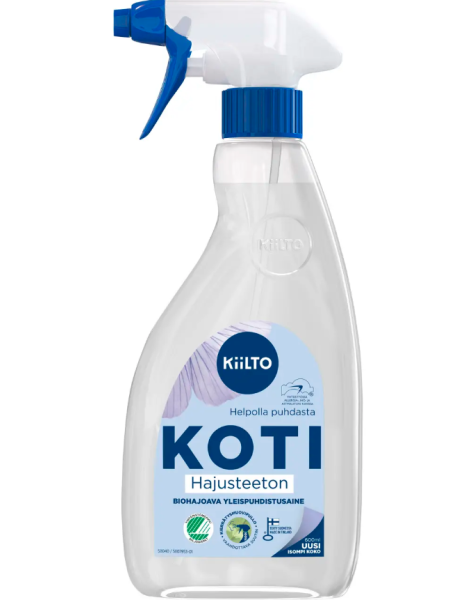 Спрей для уборки поверхностей Kiilto hajusteeton kodinpuhdistaja 600мл без запаха