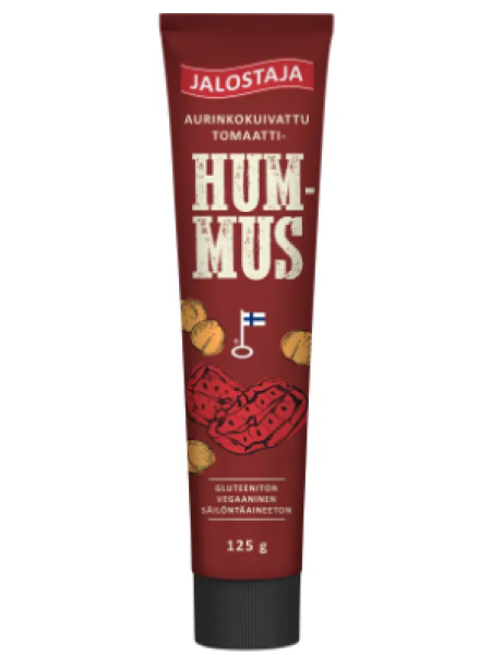Хумус из вяленых томатов Jalostaja Aurinkokuivattu tomaattihummus 125г в тубе