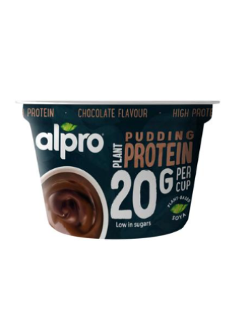 Протеиновый соевый пудинг Alpro Protein pudding suklaa 200г шоколадный 