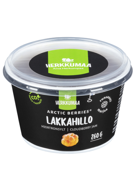 Варенье из морошки Herkkumaa Arctic Berries Lakkahillo 260г