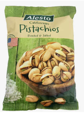 Фисташки Alesto Californian Pistachios с солью 250г