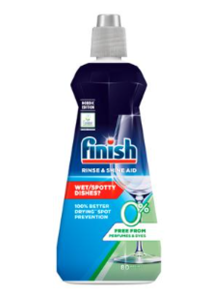 Ополаскиватель для ПММ Finish Shine & Dry 400мл