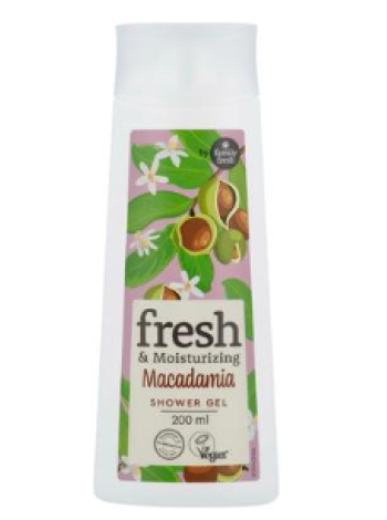 Увлажняющий гель для душа с макадами Family Fresh Moisturizing Macadamia 200мл 
