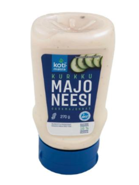 Майонез с огурцом Kotimaista kurkkumajoneesi 270 г 