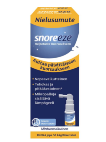 Спрей от храпа SNOREEZE NIELUSUMUTE Spray 23,5мл