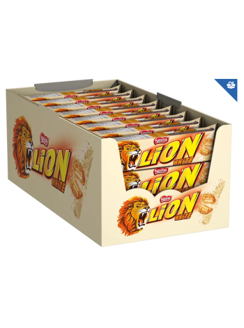 Шоколадные мини батончики Nestlé Lion White 24шт 42 г 