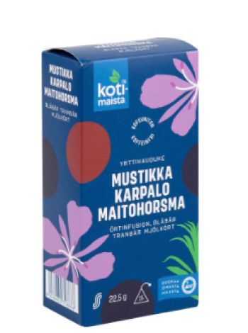 Травяной напиток с черникой и клюквой Kotimaista Mustikka-karpalo-maitohorsma hauduke 22,5г
