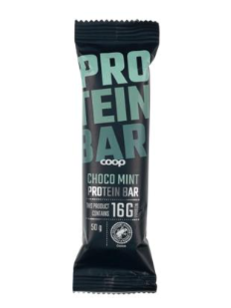 Протеиновый батончик Coop 50г мята и какао 